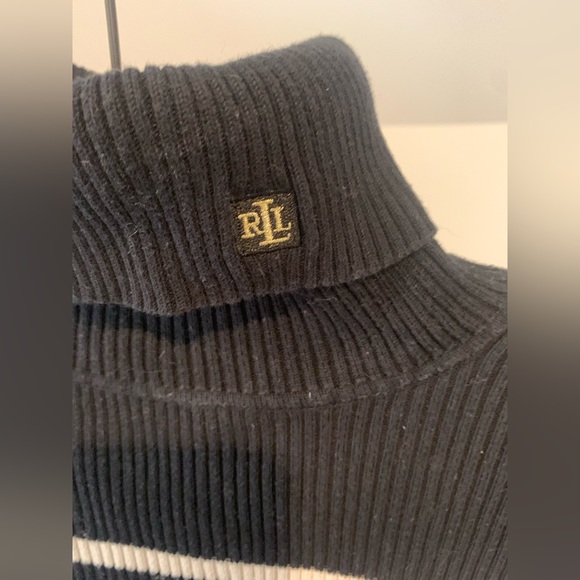 Ralph Lauren Striped Turtleneck - Picture 2 of 5